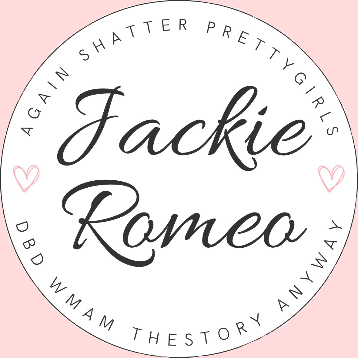 Jackie Romeo Shatter Track List Sticker